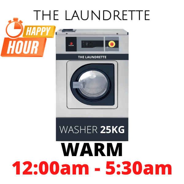 Washer 14kg [Warm] - HAPPY HOUR