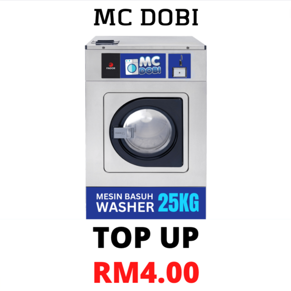 Washer 25kg [TOP UP RM4]