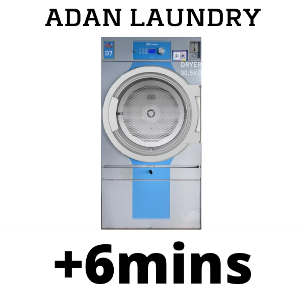 Dryer D7 30.5kg [Add 6mins]
