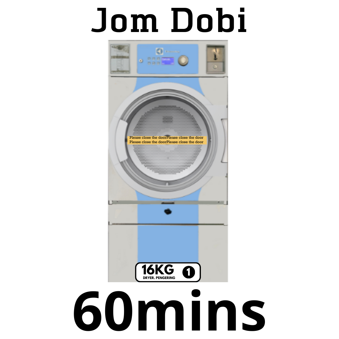 Dryer D1 - 16kg [60mins]