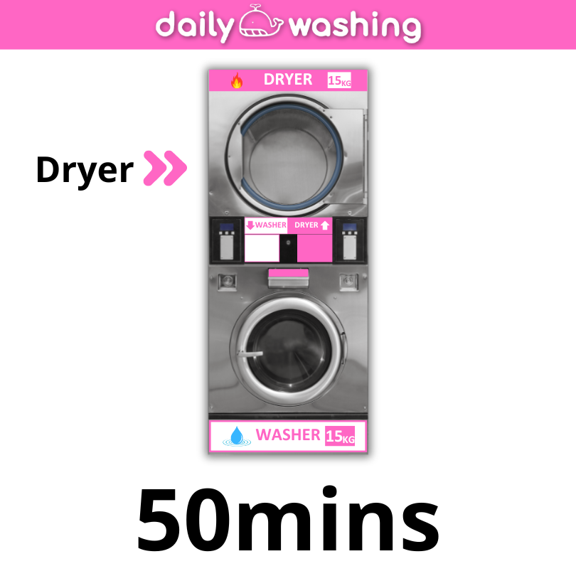 Dryer 15kg [50mins]