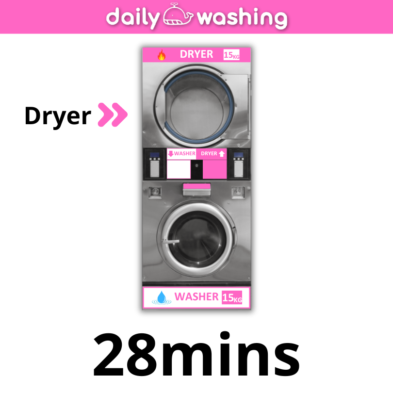 Dryer 15kg [28mins]