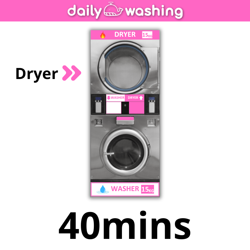 Dryer 15kg [40mins]